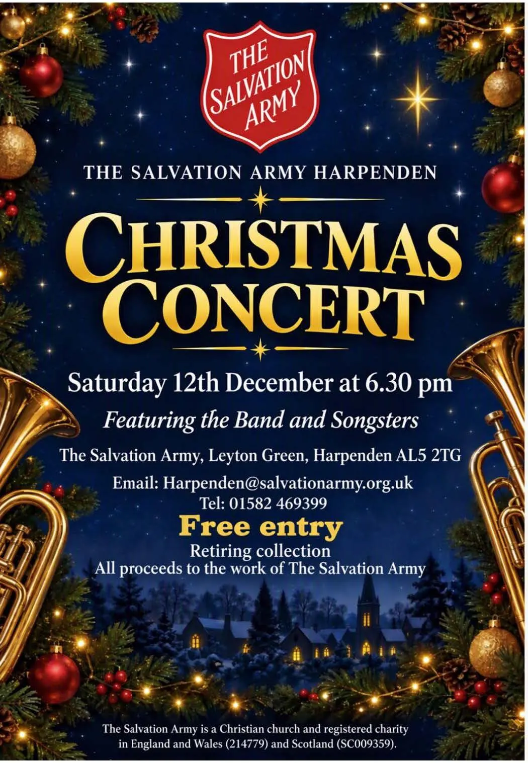The Salvation Army Harpenden Christmas Concert