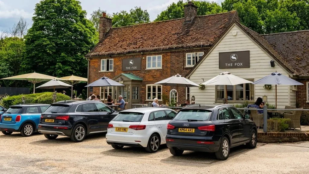 The Fox pub in Harpenden